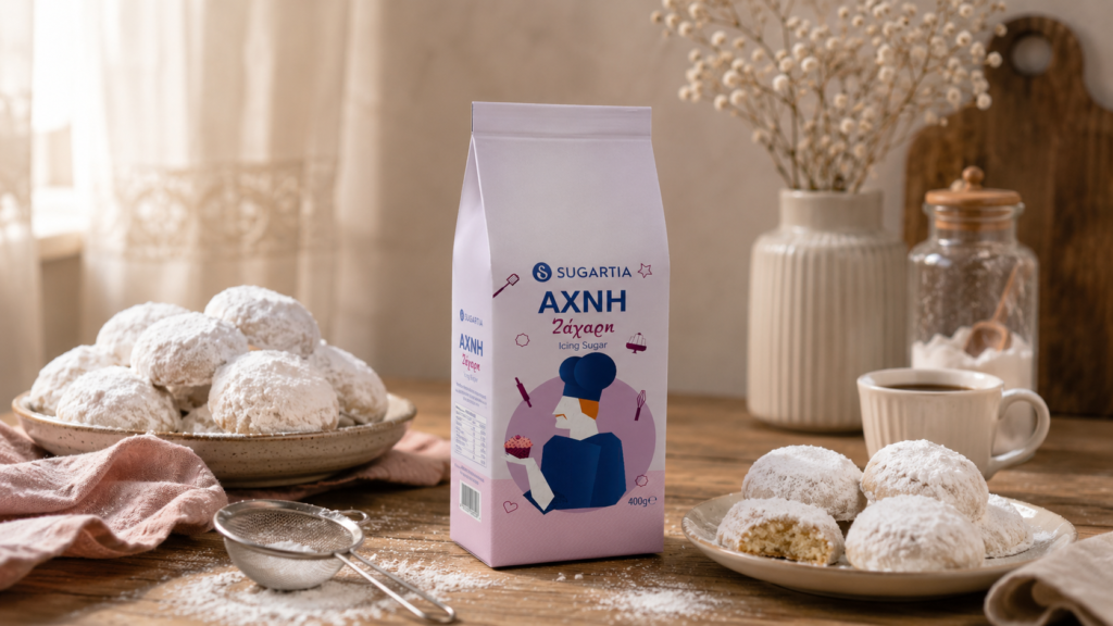 Icing Sugar SUGARTIA 400gr packaging